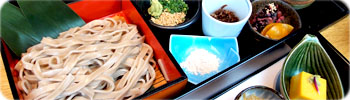 天ざる(蓮根麺)御膳
